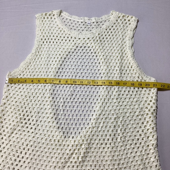 Woman’s Swimsuit Coverup Sleeveless Knit - Picture 9 of 9